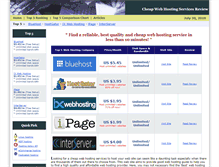 Tablet Screenshot of lowest-price-web-hosting.com